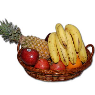 "Fresh Fruit Basket - 3 kgs code - NB02 - Click here to View more details about this Product